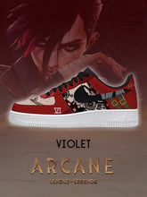 Baskets personnalisées Violet V.1